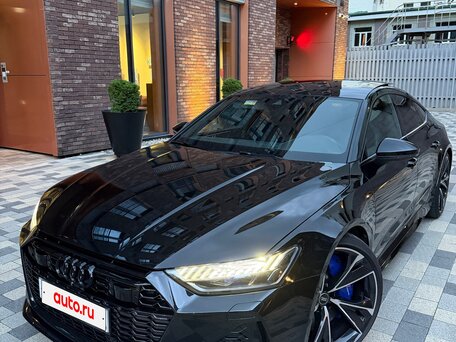 2022 Audi RS 7 II (4K), чёрный, 11550000 рублей, вид 1