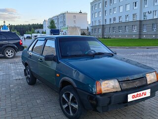 2000 Lada (ВАЗ) 21099, синий, 95000 рублей, вид 1