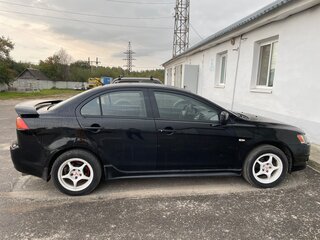 2008 Mitsubishi Lancer X, чёрный, 550000 рублей, вид 4