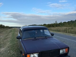 2002 Lada (ВАЗ) 2107, фиолетовый, 40000 рублей, вид 2