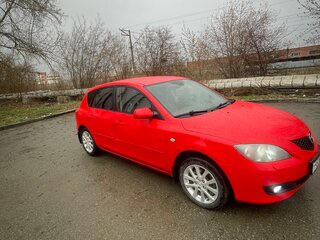 2008 Mazda 3 I (BK) Рестайлинг, красный, 600000 рублей, вид 3