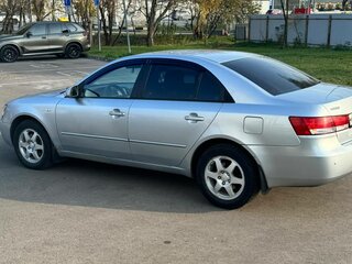 2007 Hyundai Sonata V (NF), серебристый, 525000 рублей, вид 4