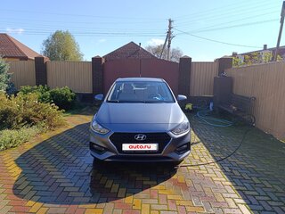 2017 Hyundai Solaris II, серый, 1300000 рублей, вид 1