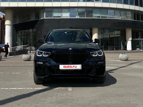 2019 BMW X5 30d IV (G05/G18), чёрный, 5950000 рублей
