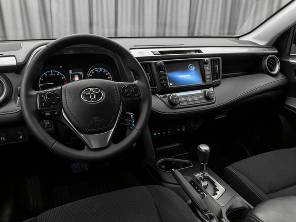 2017 Toyota RAV4 IV (XA40) Рестайлинг, белый - вид 6