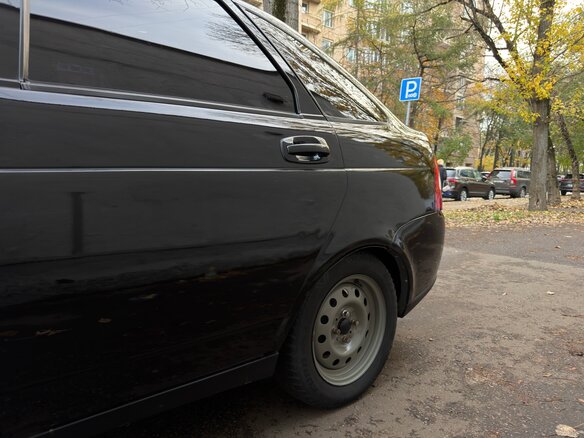 2009 Lada (ВАЗ) Priora I, чёрный, 275000 рублей - вид 9