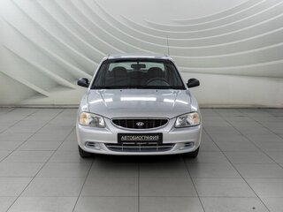 2005 Hyundai Accent ТагАЗ II, серебристый, 488000 рублей, вид 3