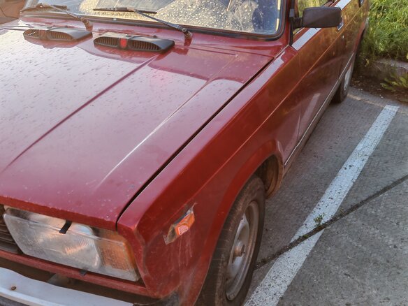 1997 Lada (ВАЗ) 2105, красный, 130000 рублей