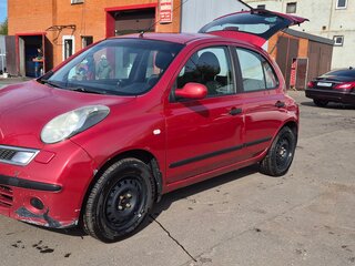 2008 Nissan Micra III (K12), красный, 499000 рублей, вид 1