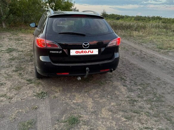 2008 Mazda 6 II (GH), чёрный, 749999 рублей - вид 4