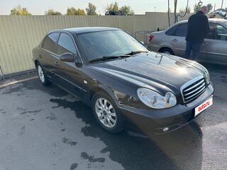 2006 Hyundai Sonata ТагАЗ IV (EF) Рестайлинг, чёрный, 380000 рублей, вид 3
