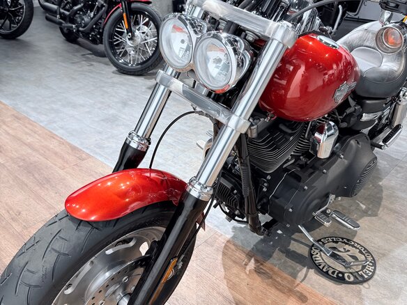 2010 Harley-Davidson Fat Bob, красный, 999000 рублей - вид 8