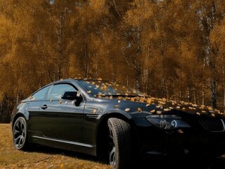 2005 BMW 6 серии 645i II (E63/E64), чёрный, 1300000 рублей, вид 2