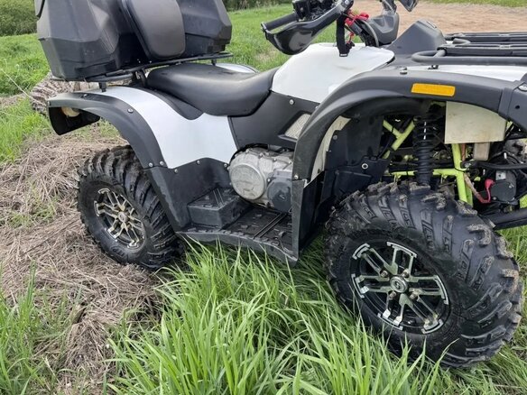 2016 Stels ATV-600YS Leopard, белый, 450000 рублей - вид 6
