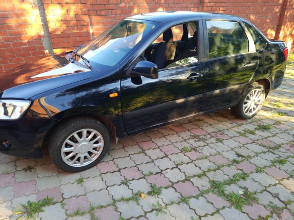 2013 Lada (ВАЗ) Granta I, синий, 850000 рублей - вид 3