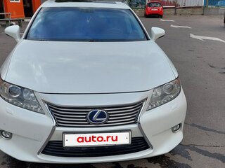 2013 Lexus ES 300h VI, белый, 2400000 рублей, вид 1