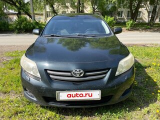 2008 Toyota Corolla X (E140, E150), чёрный, 630000 рублей, вид 2