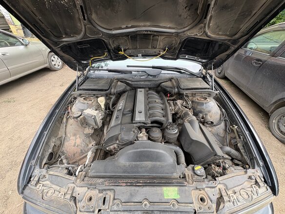 1998 BMW 5 серии 523i IV (E39), чёрный, 650000 рублей - вид 11