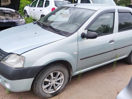 2007 Renault Logan I, зелёный, 160200 рублей, вид 1