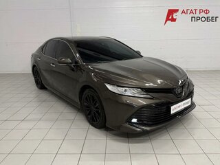 2019 Toyota Camry VIII (XV70), коричневый, 2570000 рублей, вид 3
