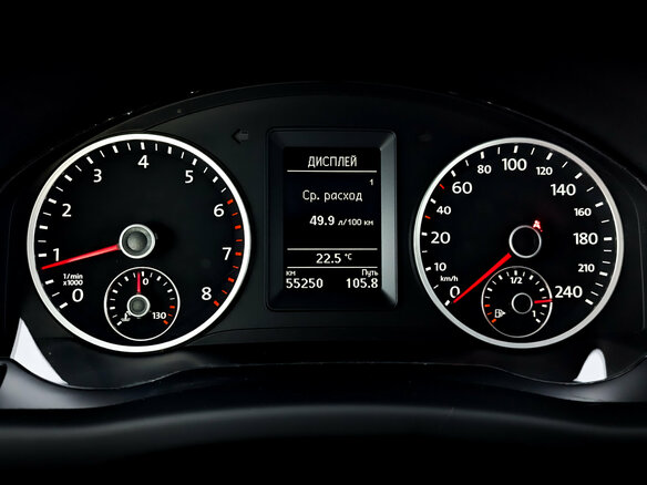 2014 Volkswagen Tiguan I Рестайлинг, чёрный - вид 12