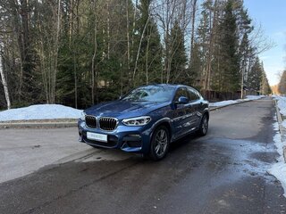2019 BMW X4 20d II (G02), синий, 4760000 рублей, вид 1