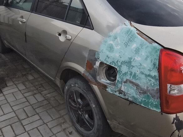 1990 Nissan Primera I (P10), золотистый, 210000 рублей - вид 7