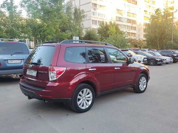 2011 Subaru Forester III Рестайлинг, пурпурный - вид 5