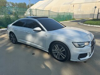 2022 Audi A6 45 TFSI V (C8), белый, 5700000 рублей, вид 2