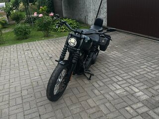 2018 Harley-Davidson Street Bob, зелёный, 1000000 рублей, вид 2