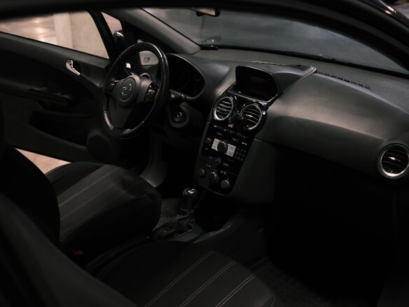 2012 Opel Corsa D Рестайлинг II, чёрный - вид 10
