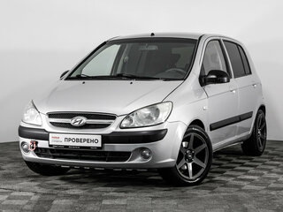 2007 Hyundai Getz I Рестайлинг, серебристый, 449000 рублей, вид 1