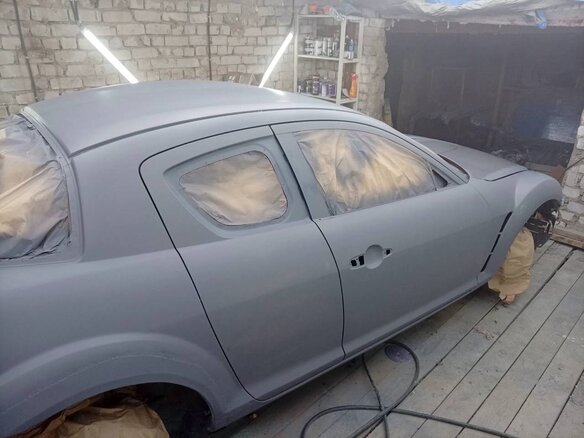 2003 Mazda RX-8 I, чёрный, 800000 рублей - вид 9