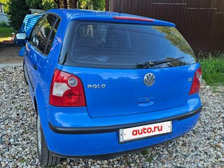 2003 Volkswagen Polo IV, синий, 280000 рублей, вид 3