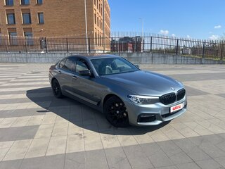 2018 BMW 5 серии 520d VII (G30/G31/G38), серый, 2600000 рублей, вид 5