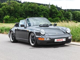 1991 Porsche 911 Carrera III (964), серый, 11700000 рублей, вид 1