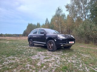 2006 Porsche Cayenne S I (955), чёрный, 1600000 рублей, вид 2