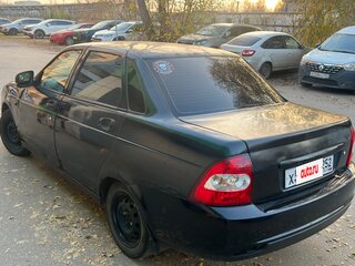 2007 Lada (ВАЗ) Priora I, чёрный, 65000 рублей, вид 3