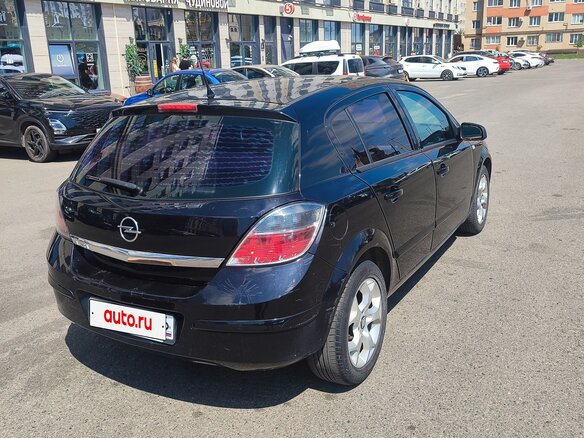 2008 Opel Astra H Рестайлинг, чёрный, 395000 рублей - вид 7