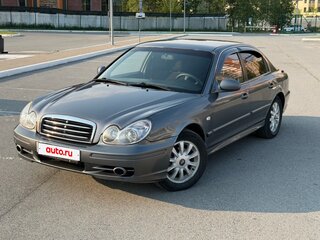 2006 Hyundai Sonata ТагАЗ IV (EF) Рестайлинг, серый, 499999 рублей, вид 1