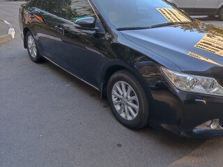 2014 Toyota Camry VII (XV50), чёрный, 1850000 рублей, вид 4