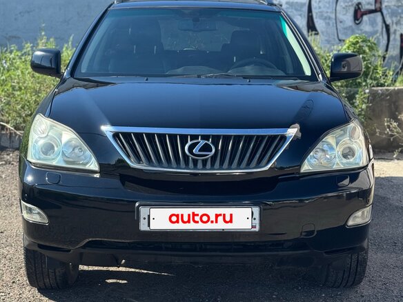 2008 Lexus RX 350 II Рестайлинг, чёрный, 999000 рублей - вид 1
