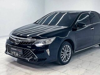 2014 Toyota Camry VII (XV50), чёрный, 1750000 рублей, вид 3