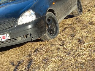 2010 Lada (ВАЗ) Priora I, чёрный, 240000 рублей, вид 3