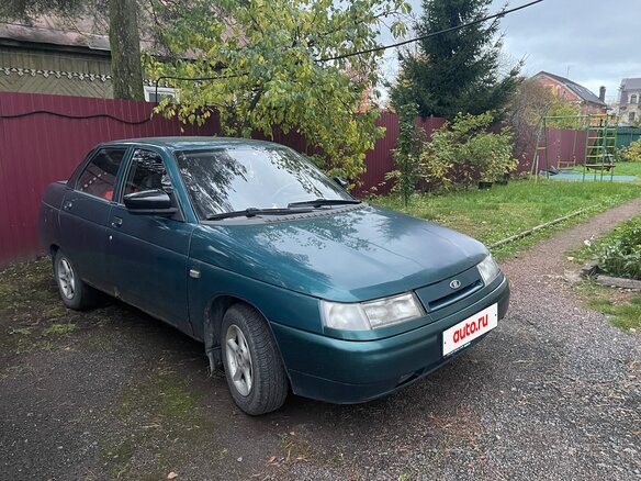 1999 Lada (ВАЗ) 2110, зелёный, 150000 рублей