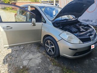 2005 Nissan Tiida I, серый, 385000 рублей, вид 2