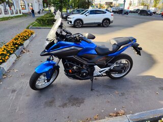 2017 Honda NC 750X, синий, 730000 рублей, вид 1