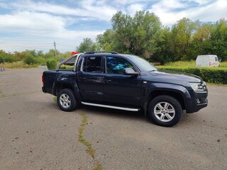 2011 Volkswagen Amarok I, синий, 1450000 рублей, вид 2