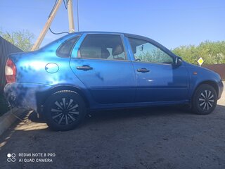 2006 Lada (ВАЗ) Kalina I, синий, 180000 рублей, вид 3