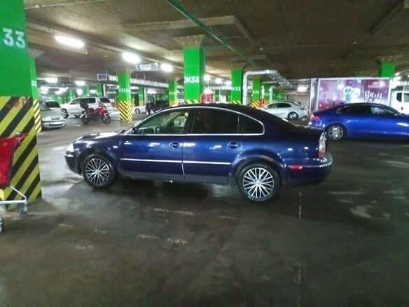 2002 Volkswagen Passat B5 Рестайлинг, синий, 380000 рублей - вид 12